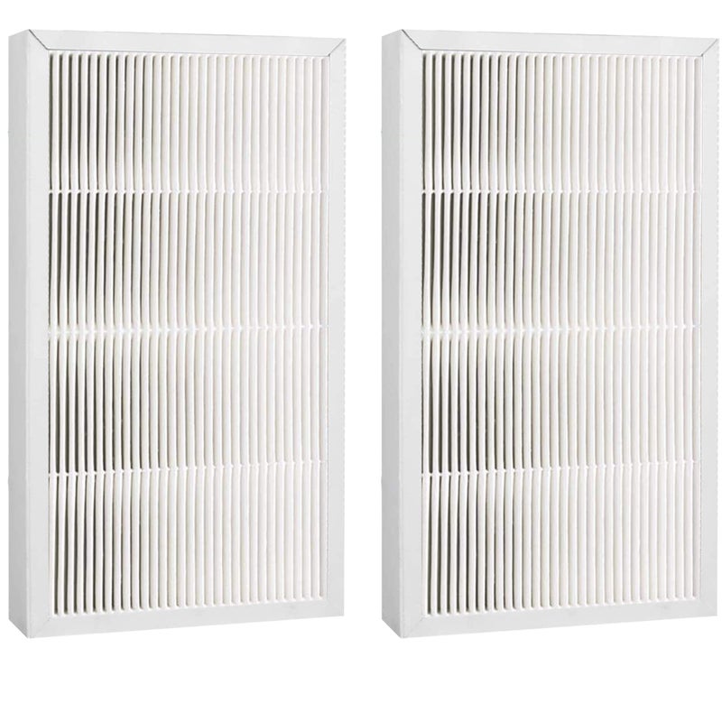 Fette Filter فلتر فيتي - فلتر استبدال فلتر هواء HEPA الحقيقي، 9" × 15" متوافق مع 3M فيلتريت FAPF02 و FAPF024 لطراز # FAP01-RMS، FAP02-RMS، FAP02 - عبوة من 2 - Image 1